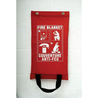 Crownhill Fire Blanket in Hanging Pouch, 150 x 183cm-Smothers burning clothing and small fires. Recommended for industry, work sites, motor vehicles, laboratories, schools, homes, cottages, police, marine (boating) and nursing homes