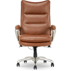 La-Z-boy Jenkins Executive Chair - 29-1/2" W x 31-1/2" D x 45"-48" H - Camel-
Patented ComfortCoreMD layered seat technology