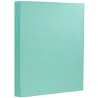 JAM Paper Matte Cardstock, 8.5" x 11", 130 lb. Turquoise, 25 Pack (296131624)-Size: 8.5 x 11 inches