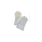 Zenith Safety Split Back Premium Quality Gloves, Large, Grain Cowhide Palm - 6 Pack-Cuff Material: Leather