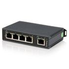 StarTech 5-Port Industrial Ethernet Switch, D" Rail Mountable-Network up to 5 Ethernet devices, even in industrial settings, with a robust IP30-rated switch