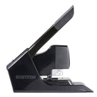 Stanley Bostitch EZ Squeeze 130 Antimicrobial Heavy-Duty Stapler - 130-Sheet Capacity - Black-Oversized comfort grip offers supreme stapling comfort