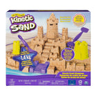 Kinetic Sand Beach Castle-Use the 6 castle-themed moulds to create walls, bridges, towers and more.