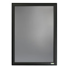 Seco Seco Snapframe, 36" x 48", Black-No need to remove the frame from the wall when changing posters