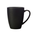 Maxwell & Williams Caviar Coupe Mug - 400ml - Black - 4 Pack-Dinnerware