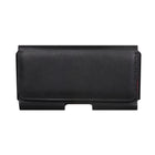General Supply Goods + Co Universal Swivel Holster - Black-Horizontal vegan leather holster