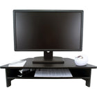 Victor Technology DC050 High Rise Monitor Stand, Black-Raises monitor to ergonomic level and comfort