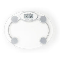 BIOS Living Glass Electronic Scale, LB/KG/ST (SC420)-Glass electronic scale made from durable tempered glass