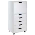 Winsome 10616 Halifax Cabinet White Finish-Constructed of composite wood, White finish