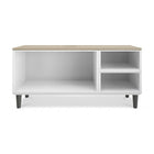 Lewis Open-Shelving Unit, Light Walnut (UN55713-CC)-A Union & Scale Collection