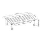 IntekView Height Adjustable Computer Stand with Drawer-9