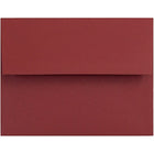 JAM Paper A2 Invitation Envelopes, 4.38 x 5.75, Dark Red, 250 Pack (31511305H)-Red dark base envelope
