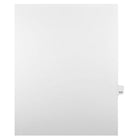 Mark Maker Legal Exhibit Index Tab White Single Tabs, 1/25th Cut, Letter Size, No Holes, Number 117, 25 Pack-White Single Tabs, 1/25th Cut