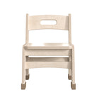 Flash Furniture Bright Beginnings Commercial Grade Wooden Classroom Chairs, 9" Seat Height with Foot Caps - Natural - Set of 2-Modern Preschool Classroom Chairs, Set of 2