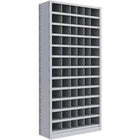 Metalware RK273 Boltless Shelving Unit, 13-Shelves, 36" x 18" x 76", Light Grey-Adjustable shelving system that provides high strength, yet economical storage capacity for your needs