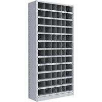 Metalware RK273 Boltless Shelving Unit, 13-Shelves, 36" x 18" x 76", Light Grey-Adjustable shelving system that provides high strength, yet economical storage capacity for your needs