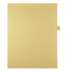 Mark Maker Legal Tabs - Letter Size - Buff - 1/15th cut - 25 tabs per package - 5 packages Pack - Number 81-Buff SingleTabs