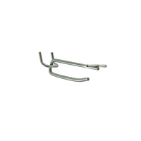Azar Displays 2" x 0.148" Wire Flip Scan, 50 Pack-Galvanized metal