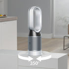 Dyson Pure Hot + Cool Link Air Purifier Heater & Fan, White/Silver-Night mode, Sleep timer