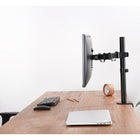 Uplite up to 32" Single Monitor Desk Mount Fully Adjustable Articulating Stand , Black (UPMM32)-Mounting your monitor is a simple process with detachable VESA plates