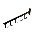 Can-Bramar Waterfall With Hooks For Gridwall, 16", Black, 10 Pack-Gridwall waterfall with hooks