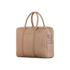 Bugatti PURE Vegan Leather Briefcase for 15.6" Laptop - Taupe-Adjustable and removable crossbody strap: With this feature, you can easily adjust the strap to your desired length, making it comfortable and easy to carry. Reinforced handles: This feature provides added strength and durability to the briefcase, making it perfect for daily use.