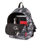The Rolling Stones Core Collection Backpack with Signature Logo - Grey Camo-Store your essentials in the main section using the front zipper