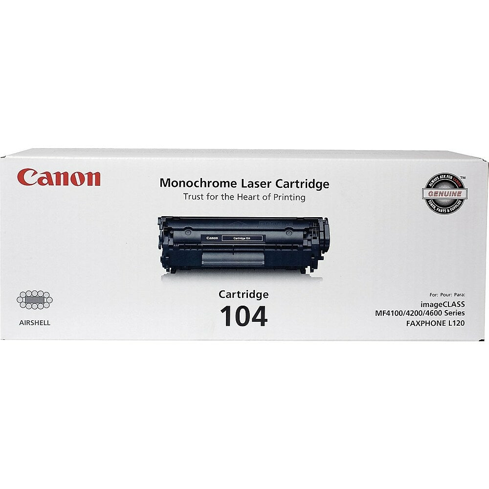 Canon 104 Black Toner Cartridge | staples.ca