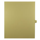 Mark Maker Legal Exhibit Index Tab Buff Single Tabs, 1/25th Cut, Letter Size, No Holes, Number 139, 25 Pack-Buff Single Tabs, 1/25th Cut