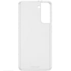 Samsung Clear Cover Fitted Hard Shell Case for Galaxy S21 - Clear-Color: Clear, Material: Silicone