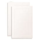 St. James Invitation Cards w/ Envelopes - 5-1/2 x 8-1/2" - White - Laser/Inkjet Printable - Traditional Embosse - 40 Pack-Great for invitations, agendas, menus and wine lists