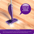Swiffer WetJet Wood Floor Cleaner Refill, Blossom Breeze Scent, 1.25 L-Dries quickly with virtually no streaks or hazing for floors that shine