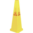CCI Canada Caution Lamba Traffic Cones, English With Pictogram - 2 Pack-Display Type Upright