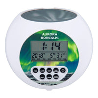 Truu Design Aurora Borealis Projector, 3.75 x 4.5 inches, White-Measures 3.75" x 4.5" x 4.5" in dimension (L x H x W)