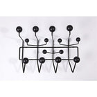 Plata Import Balls Hang It All, Black Finish (CH-2-BLACK)-Room Use: Bedroom, Closet, Kids Bedroom