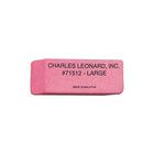 Charles Leonard Synthetic Large Economy Wedge Eraser, Pink, 36 Pack-Pink