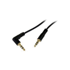 StarTech MU1MMSRA 1' Male to Male Audio Cable-3.5 mm Mini-Jack Male connectors for tethering two devices