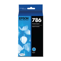 Epson T786 Ink Cartridge - Standard Capacity - Cyan-Better quality than the lab