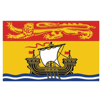 Provincial Flag, New Brunswick, 36" x 60"-36" x 60" flag, rectangular shape
