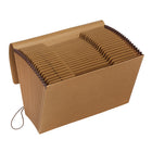 Staples Expanding File with Flap - A-Z Printed Tabs - Legal-Features 21 pockets with reinforced, pre-printed tabs for detailed filing