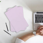 JAM Paper Vellum Bristol Tabloid Cardstock, 11 x 17, 67 lb. Orchid, 50 Pack (16932838)-Quantity: 50 Sheets per Pack