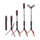 Energizer 5,000 Lumen Twin Head Portable Rechargeable LED Work Light - Red/Black-Quick release to quickly detach light from the tripod
