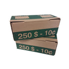 NSSCAN Die-Cut Coin Box - Dime - 50 Pack-50/bundle