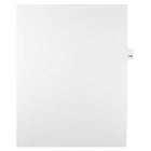 Mark Maker Legal Exhibit Index Tab White Single Tabs, 1/25th Cut, Letter Size, No Holes, Number 159, 25 Pack-White Single Tabs, 1/25th Cut