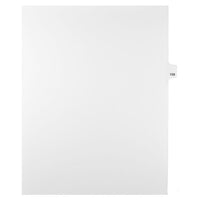 Mark Maker Legal Exhibit Index Tab White Single Tabs, 1/25th Cut, Letter Size, No Holes, Number 159, 25 Pack-White Single Tabs, 1/25th Cut