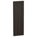 Azar Displays 44" x 13.5" Pegboard 1-Sided Wall Panel, Solid Black, 2 Pack-For use with flat surface