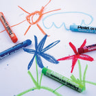 Pentel Arts Oil Pastels - Assorted - 12 Pack-Best for paper, canvas and artboard