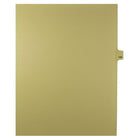 Mark Maker Legal Exhibit Index Tab Buff Single Tabs, 1/25th Cut, Letter Size, No Holes, Number 185, 25 Pack-Buff Single Tabs, 1/25th Cut