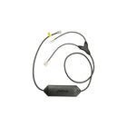 Jabra Link Electronic Hook Switch (14201-41)-The EHS adapter allows the users to hear ring tones, answer and end calls, adjust the volume, mute the microphone