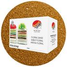 Sandtastik Floral Coloured Sand, 10 lb (4.5 kg) Box, Mocha Latte-Coarse grain with natural sparkle throughout